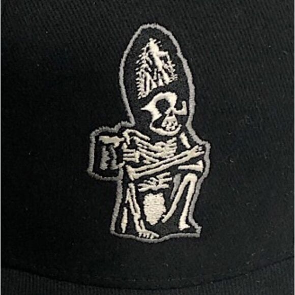 ROGUE Dead Guy Ale Co., black adjustable Flexfit Cap/Hat size L/XL - Picture 2 of 8